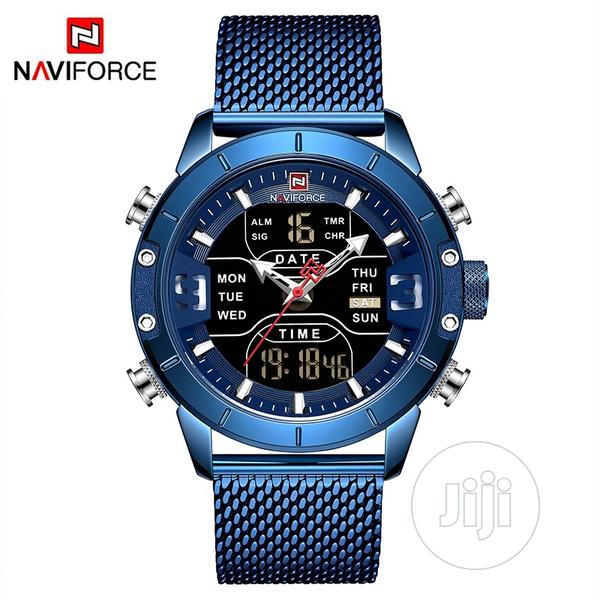 NAVIFORCE Men's Waterproof Digital Military Sports Watch