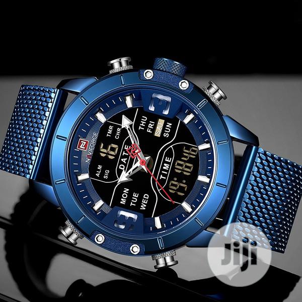 NAVIFORCE Men's Waterproof Digital Military Sports Watch