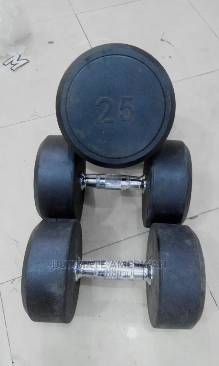 Brand New Impored American Fitness 25kg Dumbbell =50kg