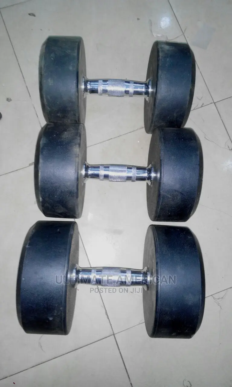Brand New Impored American Fitness 25kg Dumbbell =50kg