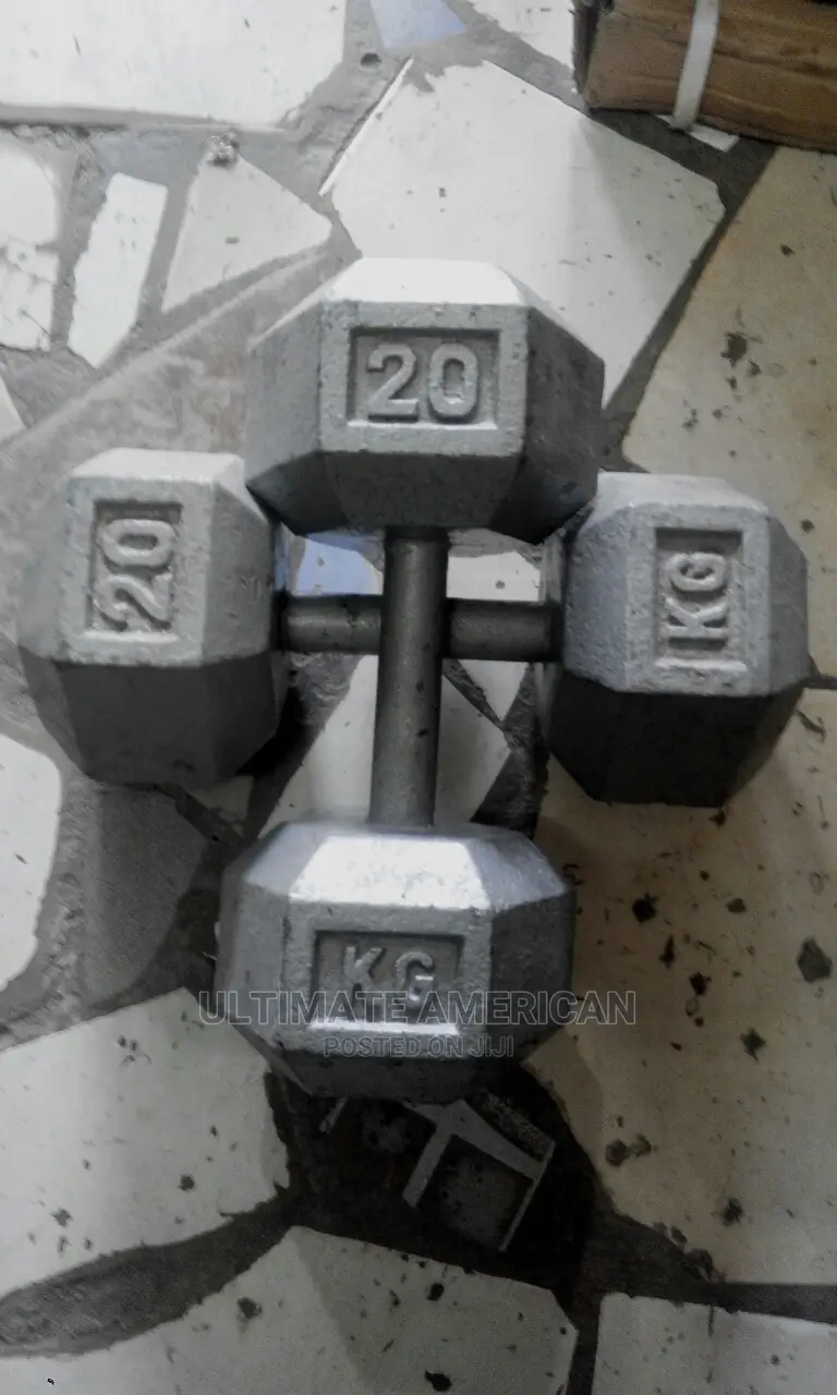 Brand New American Dumbbell 20kg 2in1 =40kg