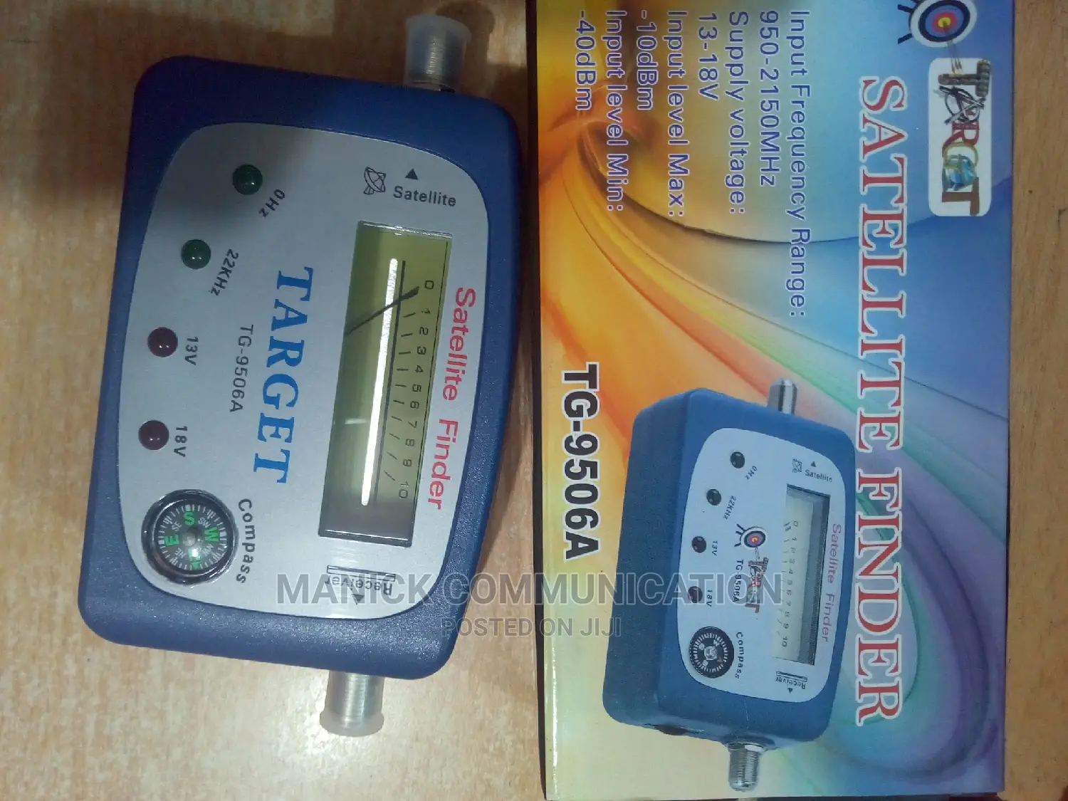 Target Satellite Finder With Compass