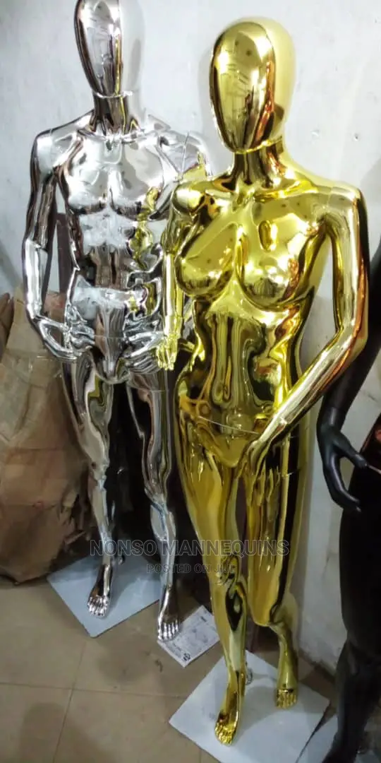 Male Gold and Othe Colours Display Fashion Mannequinsss