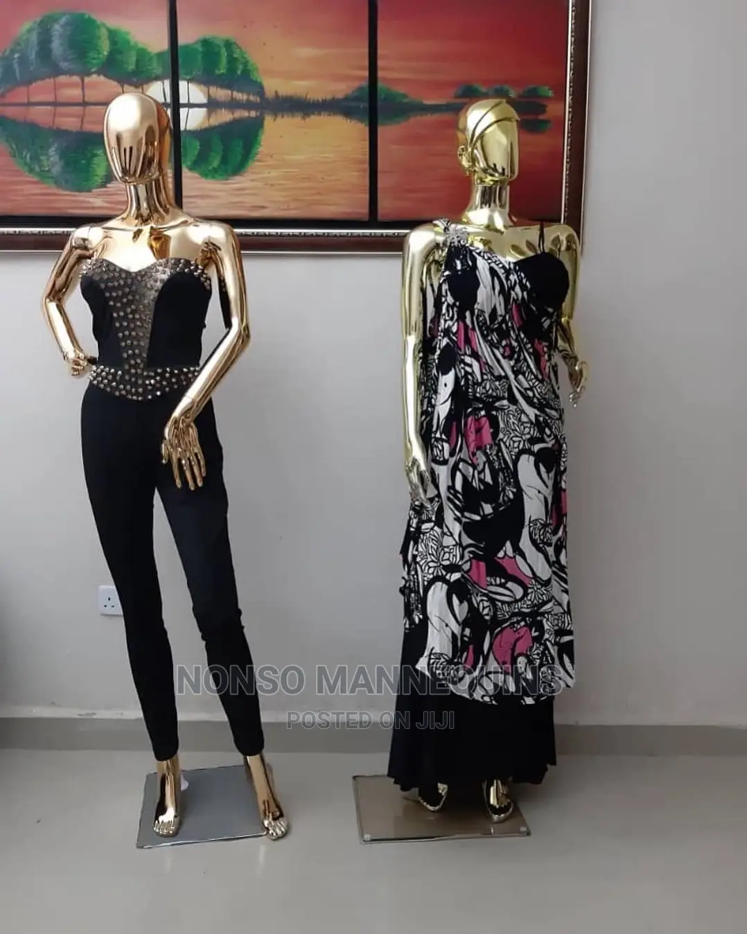 Male Gold and Othe Colours Display Fashion Mannequinsss