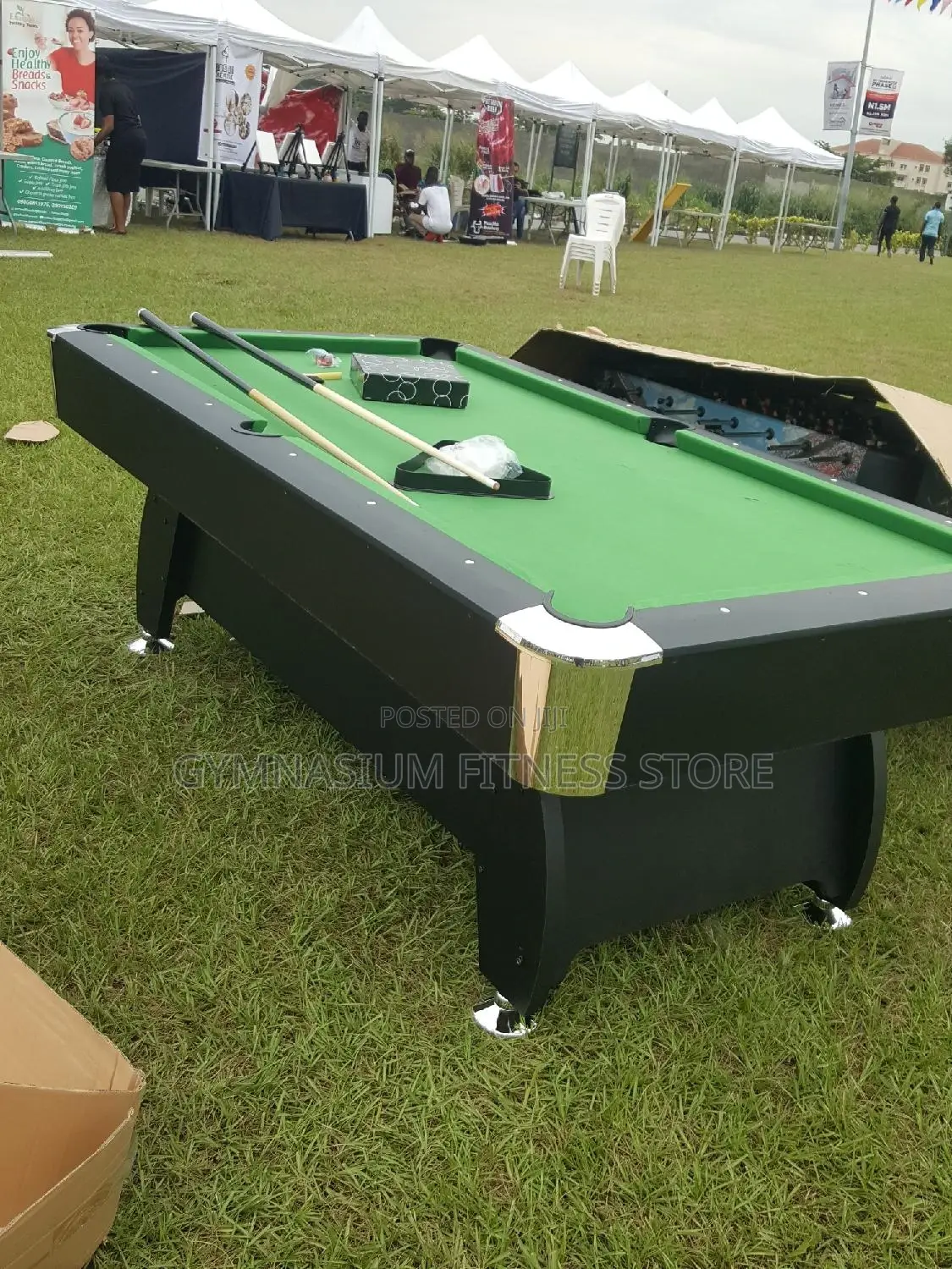 7ft Snooker Pool Table With Black Body 523