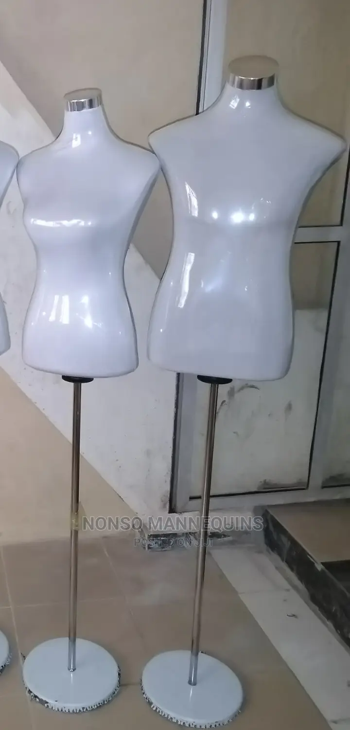 Black Colour Male And Female Half Pinnable Dressforms