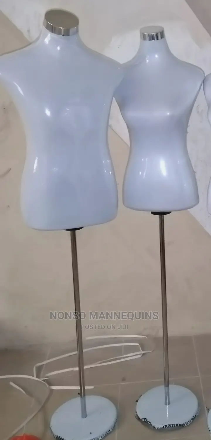 Black Colour Male And Female Half Pinnable Dressforms