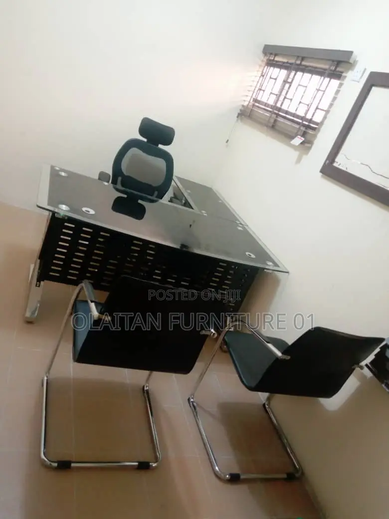 Glass Office Table