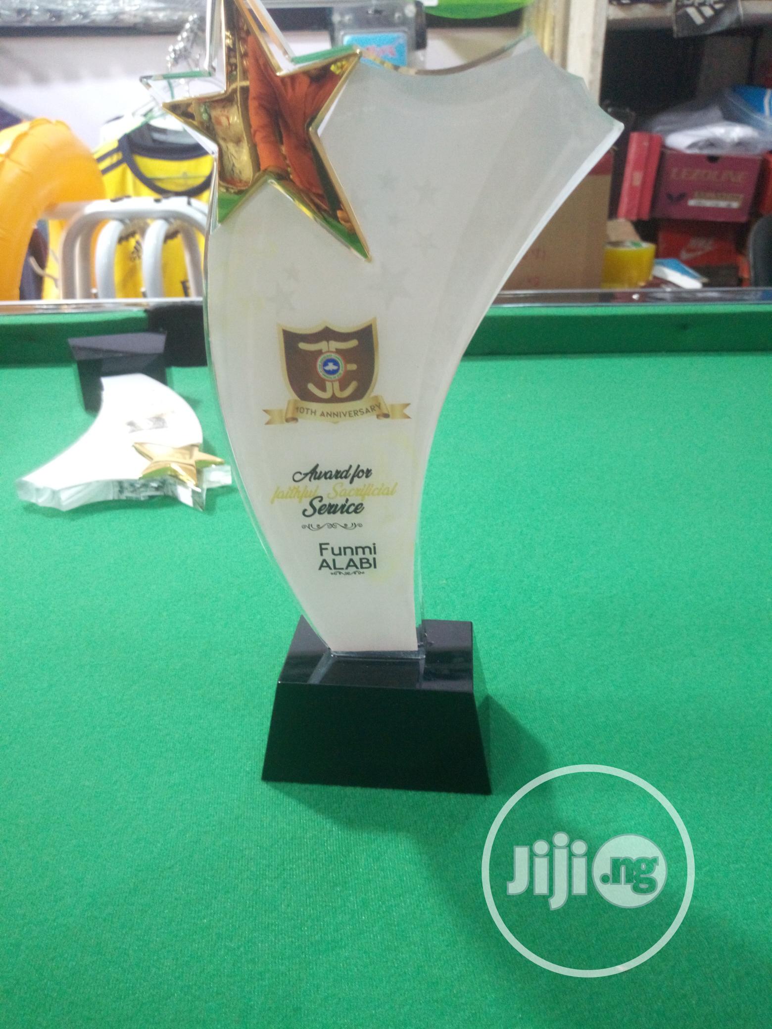 Crystal Award For Excellence