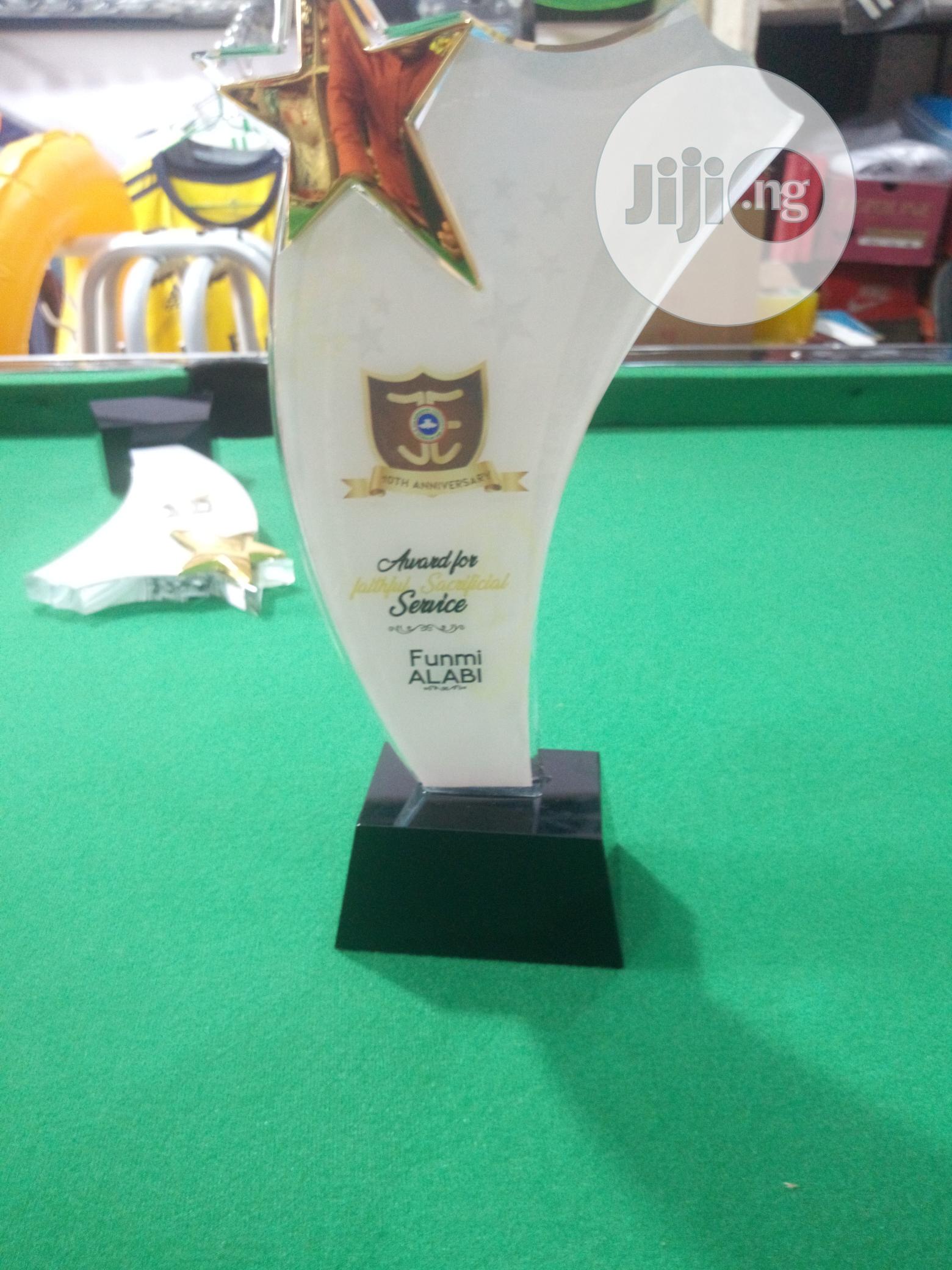 Crystal Award For Excellence