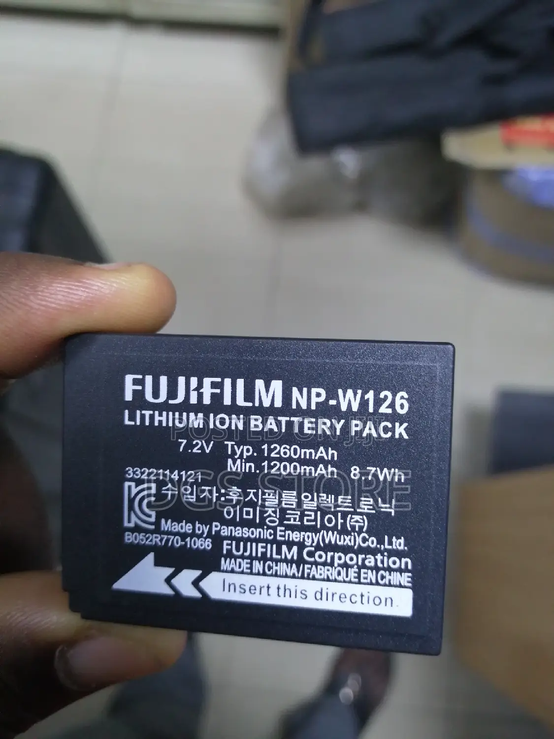 Fujifilm Np-W126 Camera Battery