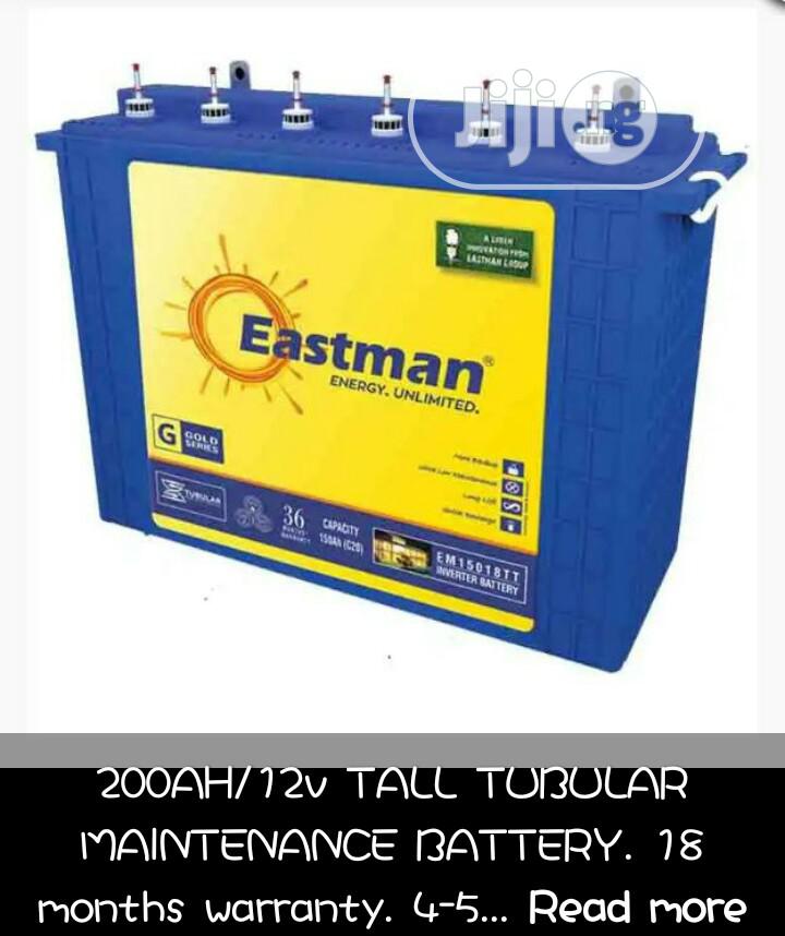 220amh Eastman Tubular Battery
