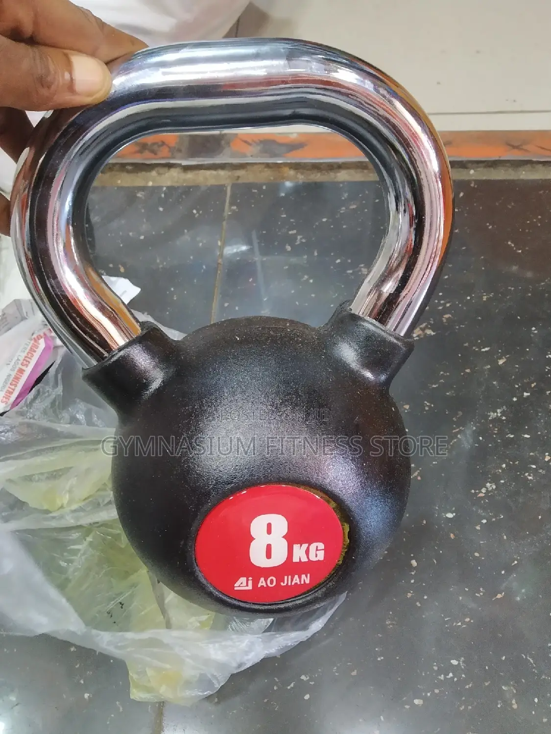 8kg Kettlebell Steel 6890