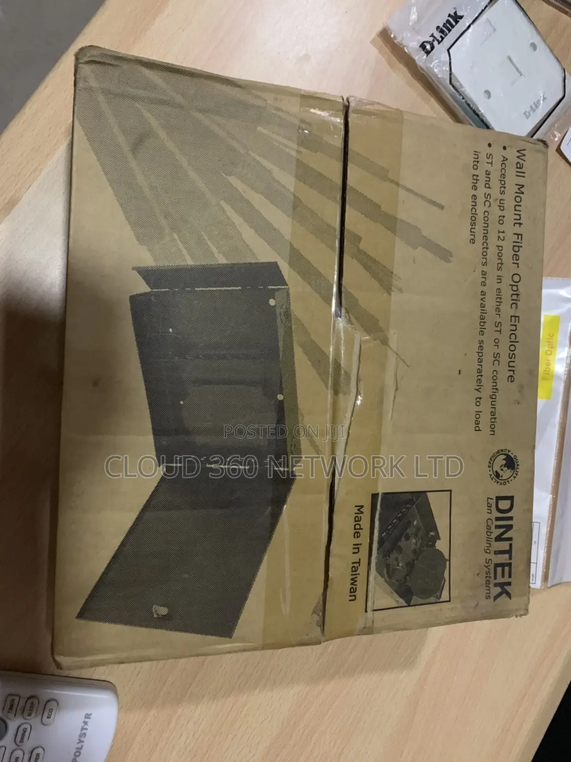 Dintek 12port Fibre Patch Panel SC Wall Mount
