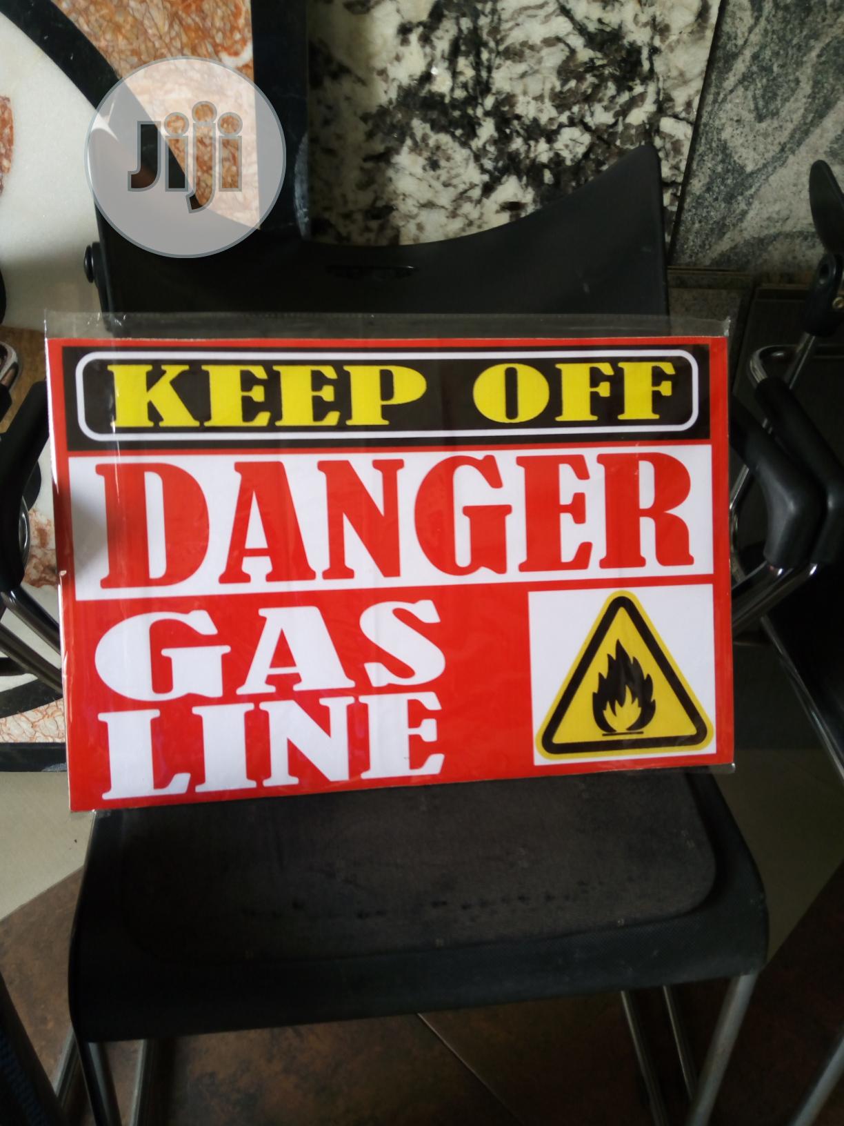 Gas Signage.