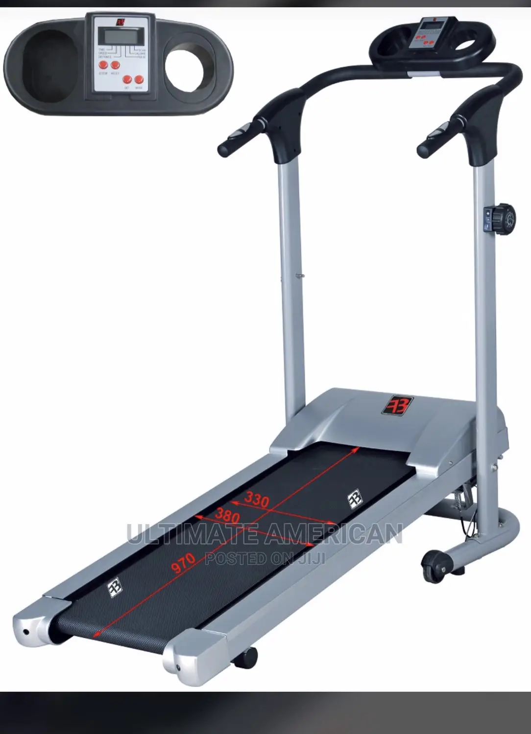 Manual Treadmill With Water Bottle