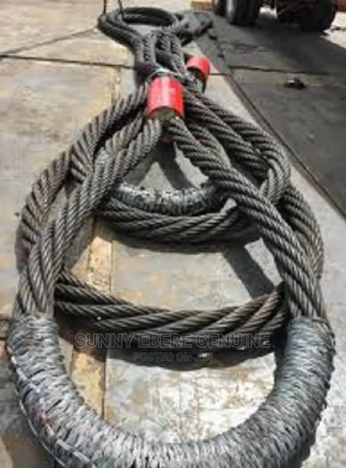 Sling Wire Rope With Lock by 9 Meters 5ton 20mm