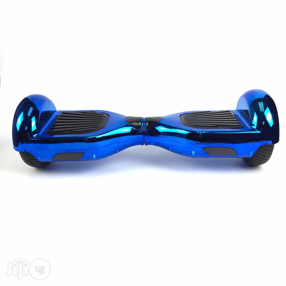 Smart Hoverboard - Chrome Blue