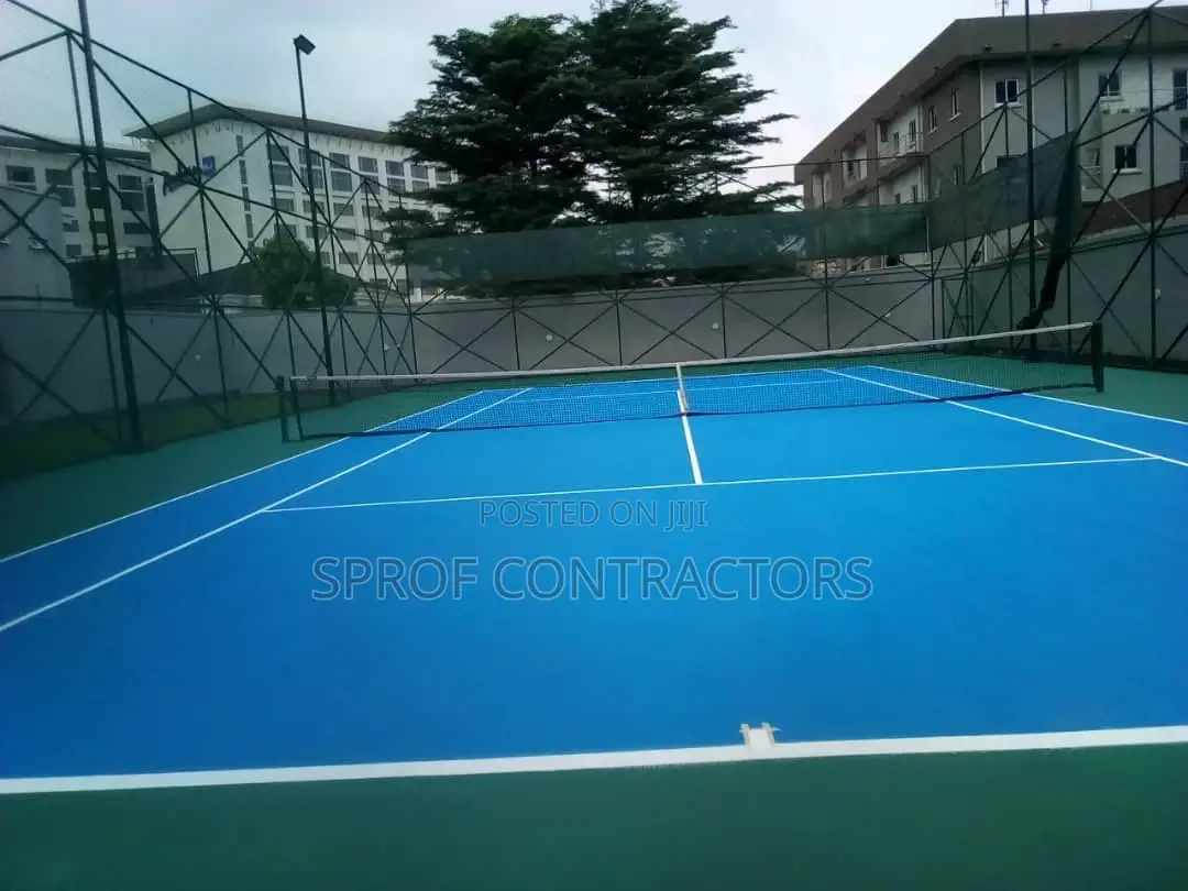 Tenis /Tartan Track Installation