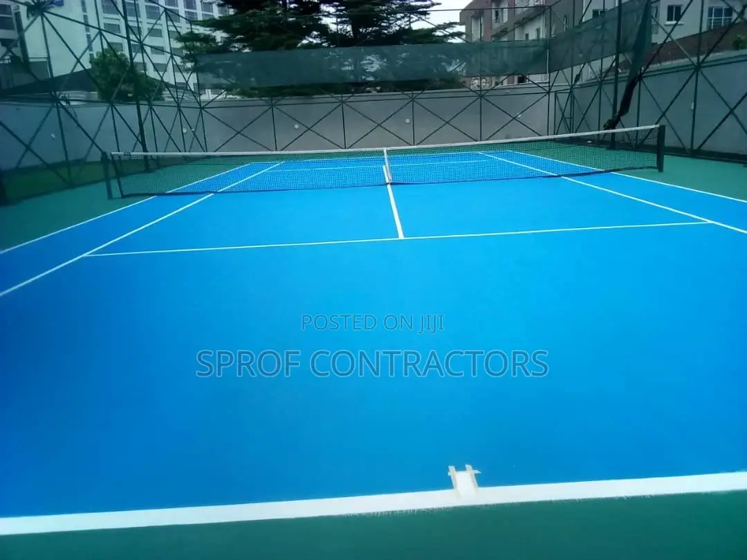 Tenis /Tartan Track Installation