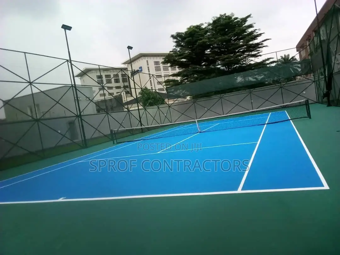 Tenis /Tartan Track Installation