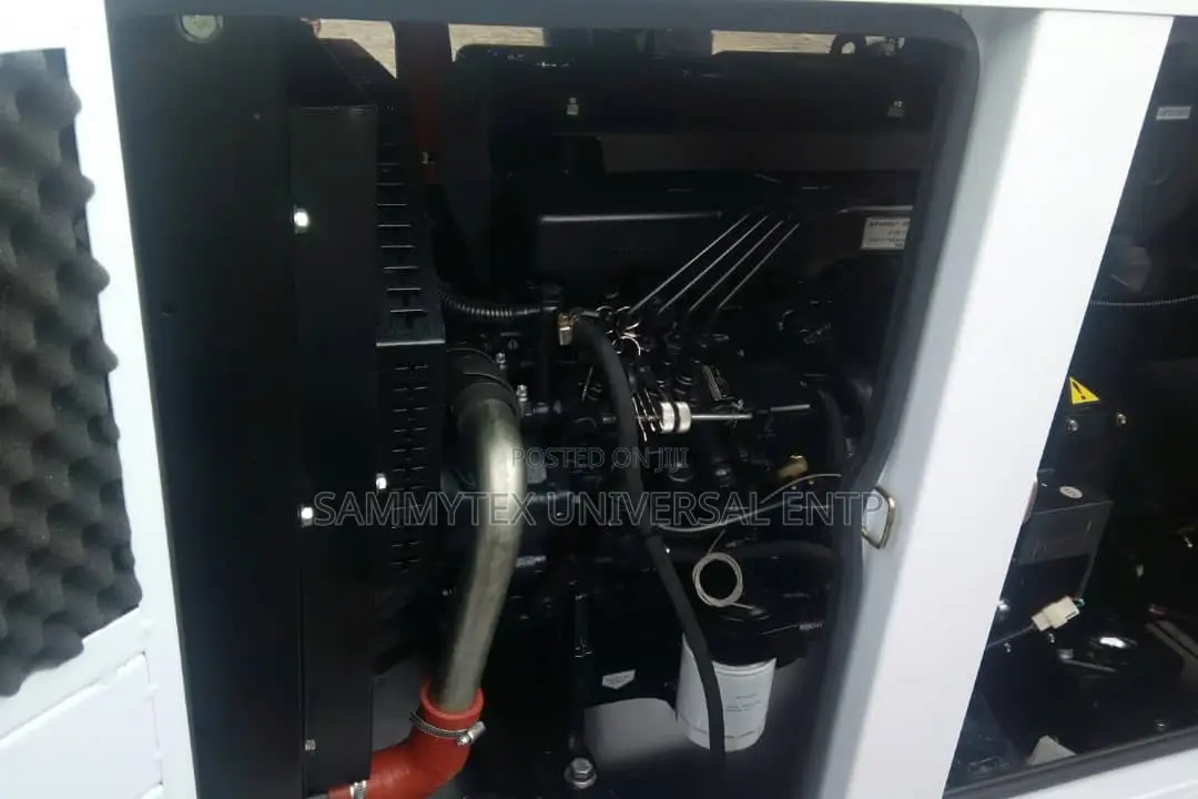 New 20kva Perkins Soundproof Gen Wit 2yrs Warranty Sign