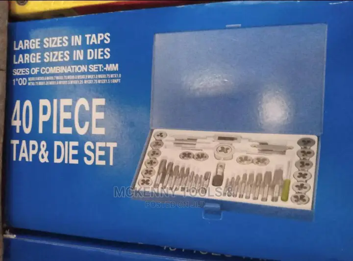 40 Piece Tap and Die Set