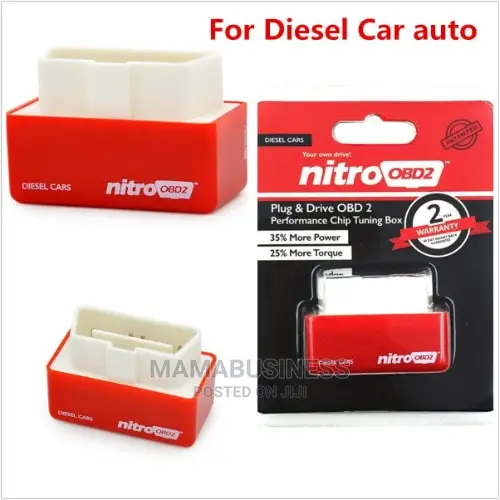 Nitro Obd2 Plug Car Diesel Saver - Red