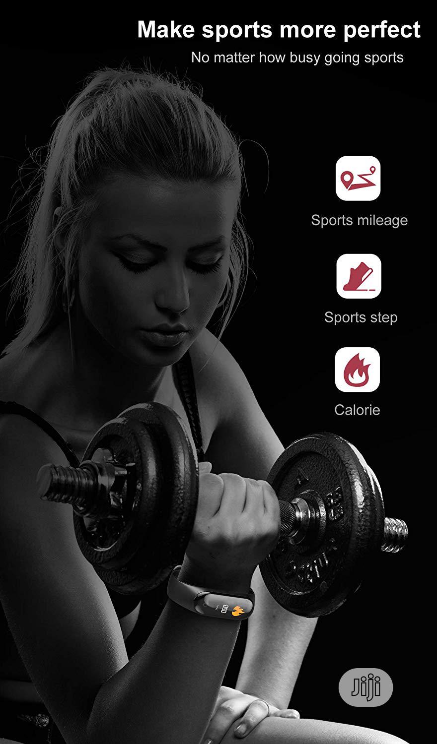 M4 Wearable Smart Bracelet Sleep Monitor Step Counter Pedometer