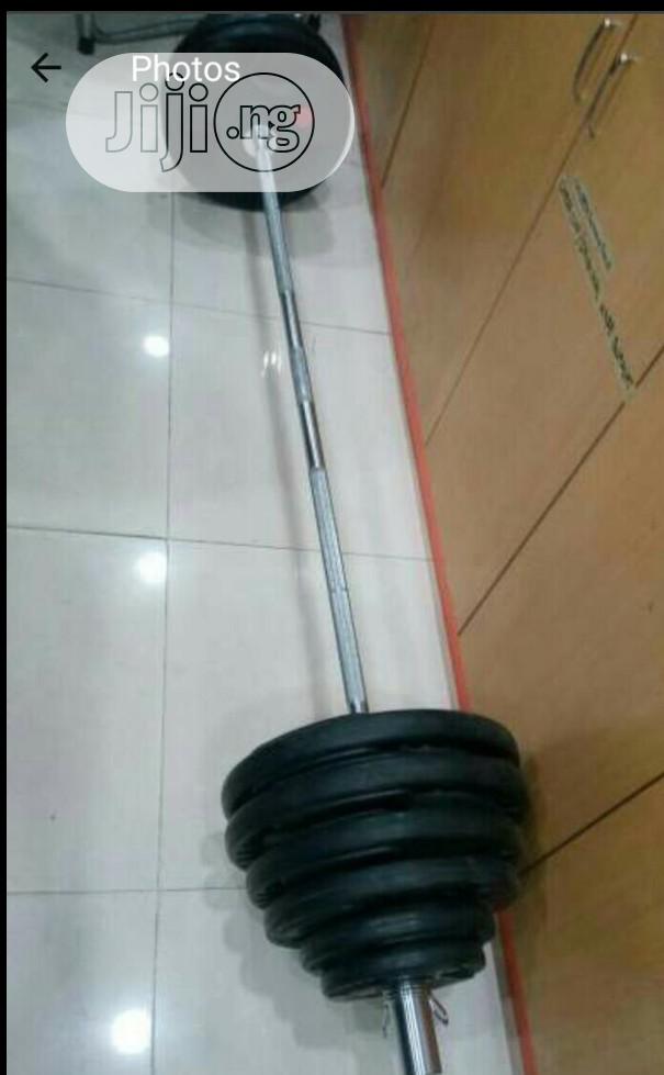 Olympic Weight With Barbell