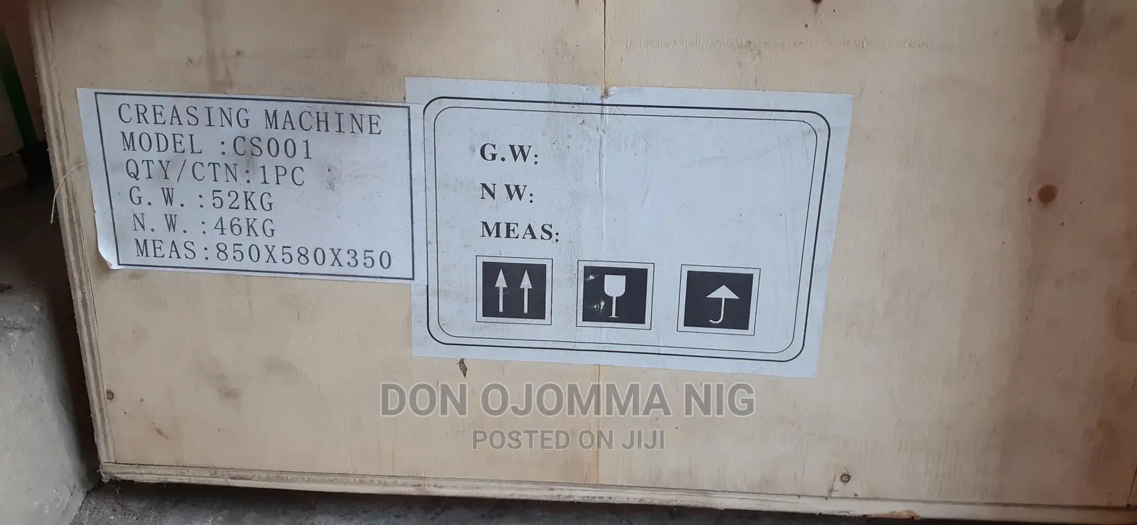 Electric Cressing Punching Creasing Machine Automatic