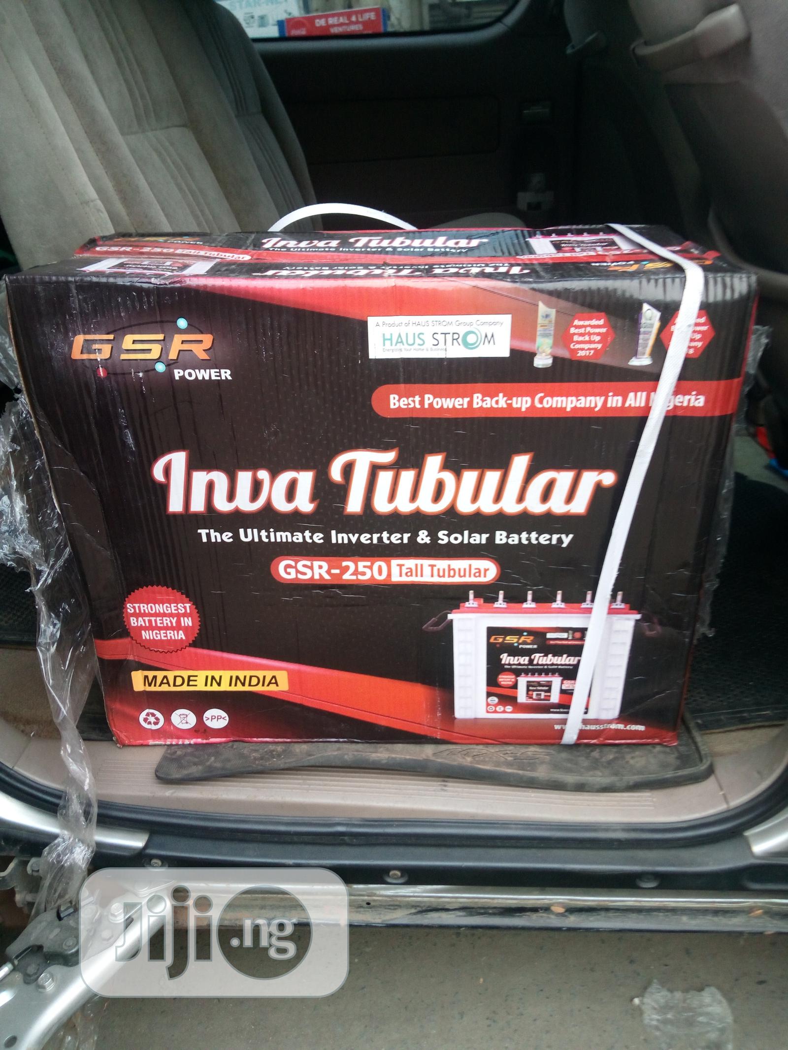 GSR 240ah. Tubular Inverter Battery.