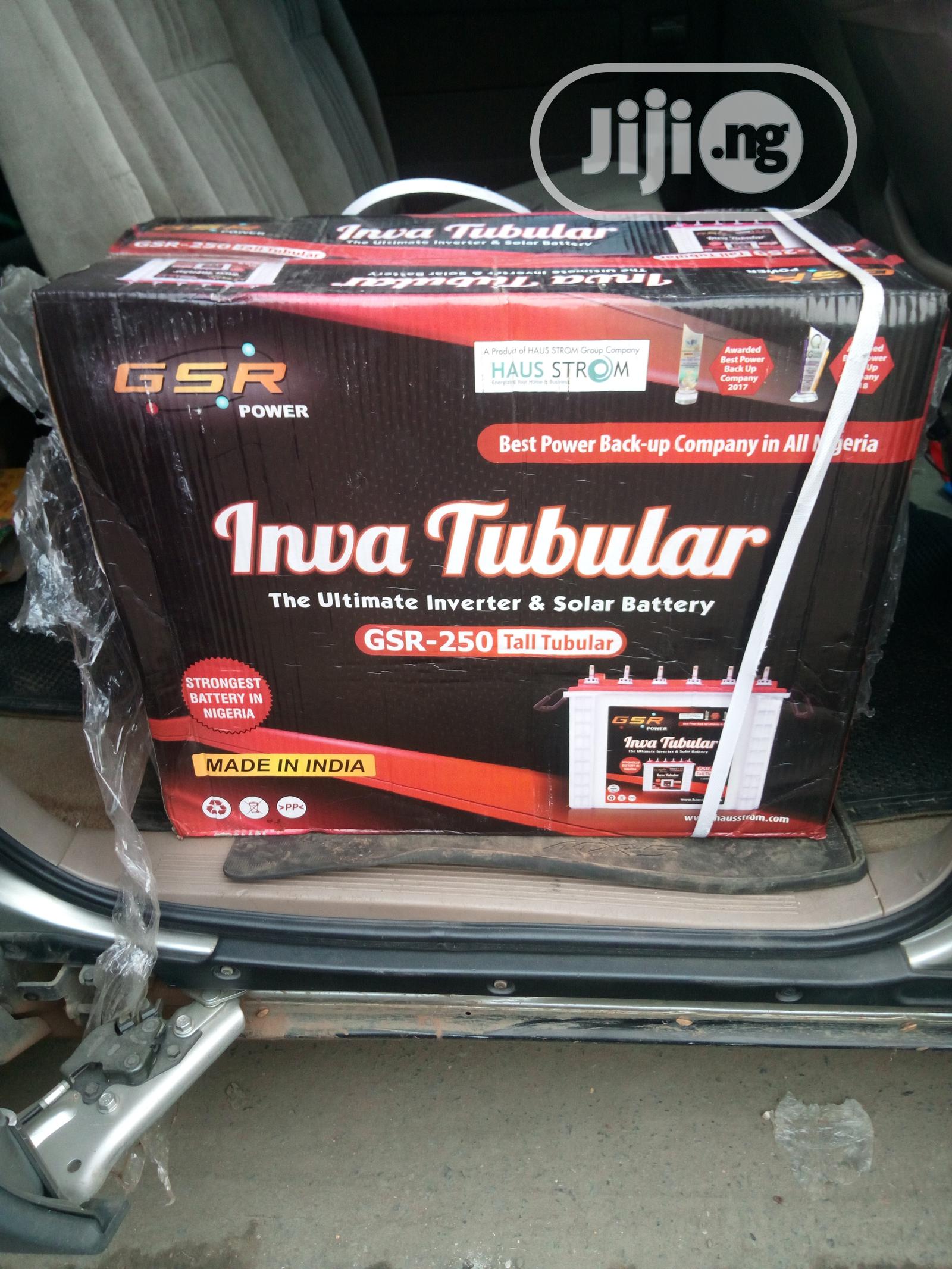 GSR 240ah. Tubular Inverter Battery.