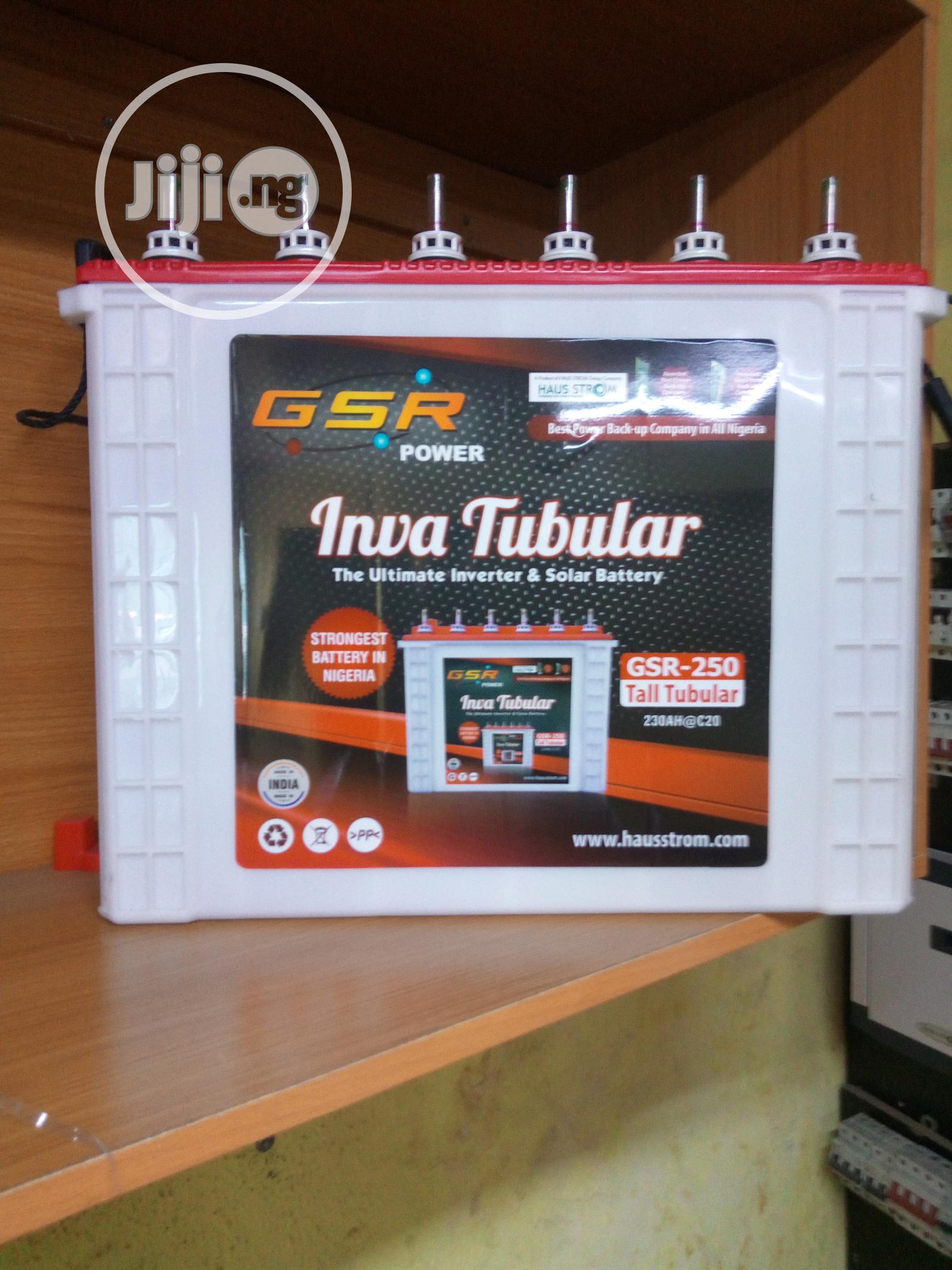 GSR 240ah. Tubular Inverter Battery.