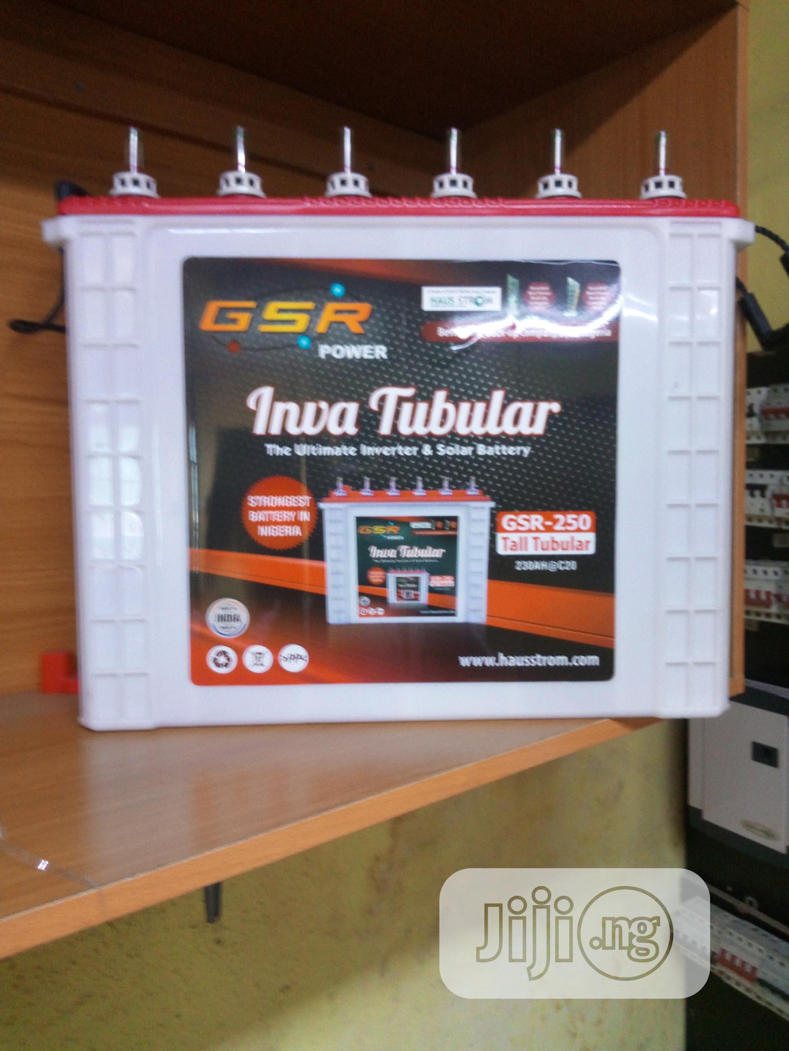 GSR 240ah. Tubular Inverter Battery.
