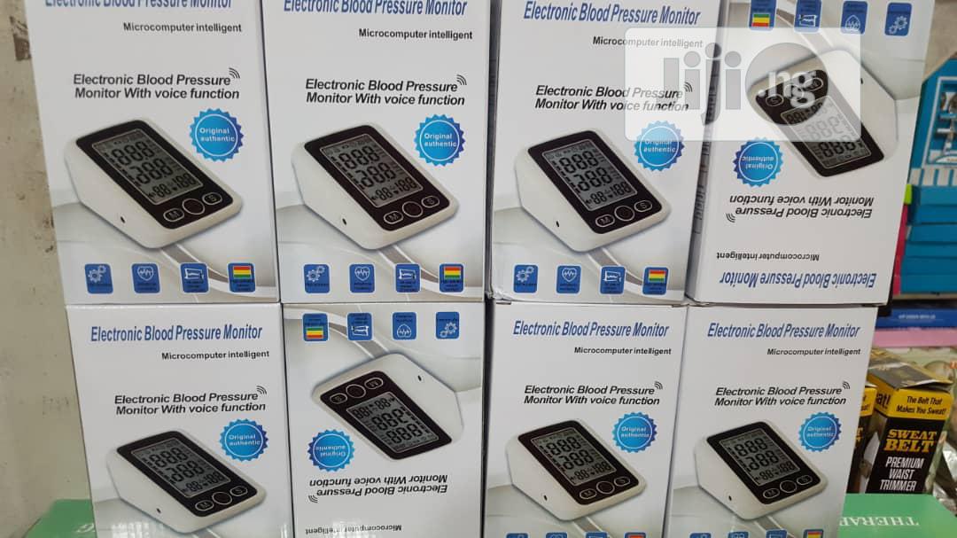 Electronic Blood Pressure Monitor With Voice Function