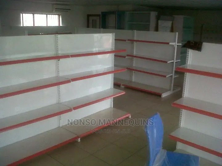 High Quality Supermarket Perforated Display Shelving