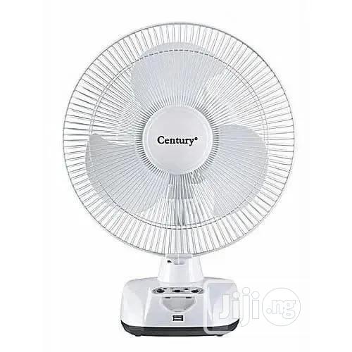 Century Rechargeable Table Fan
