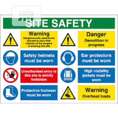 Construction Safety Sign