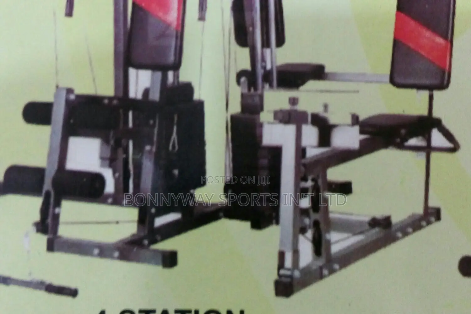 4 Station Commercial Home Gym