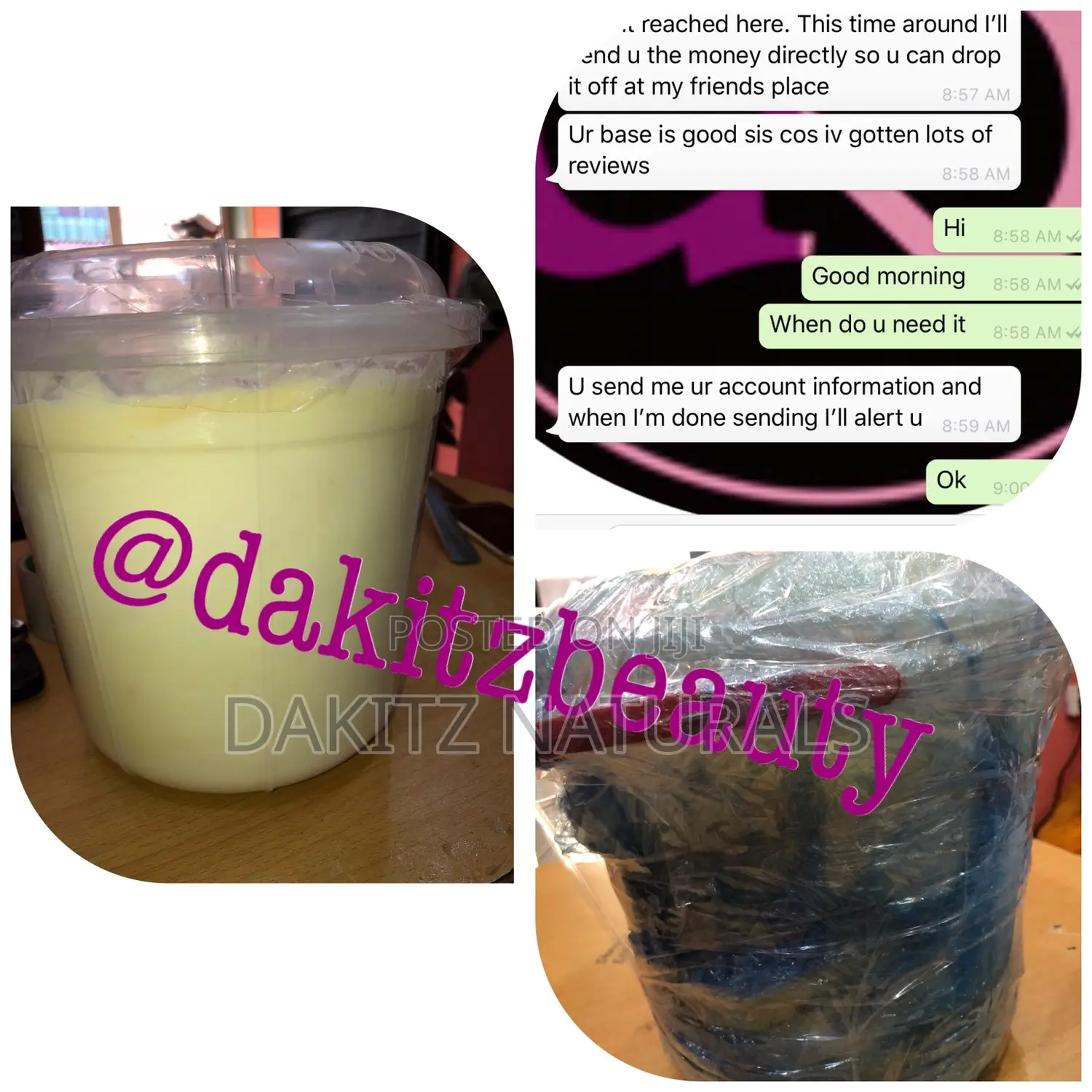 Halfcast/ Snow White Base Cream 1kg