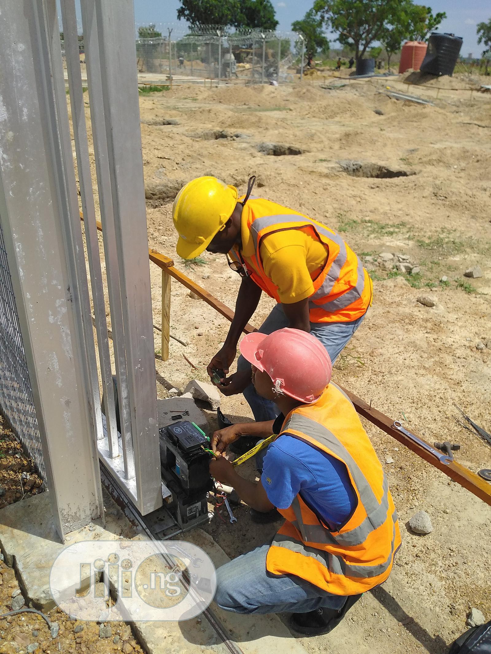 Gate Automation Installation In Nigeria By Teso Tech