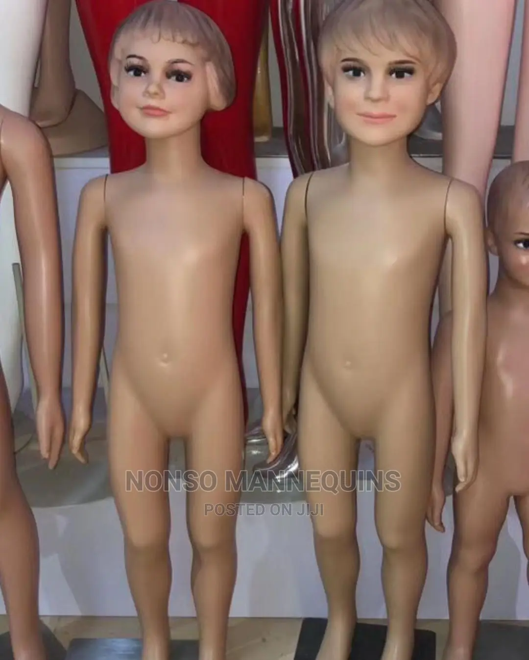 Male Female F1 Style Kids Display Mannequins