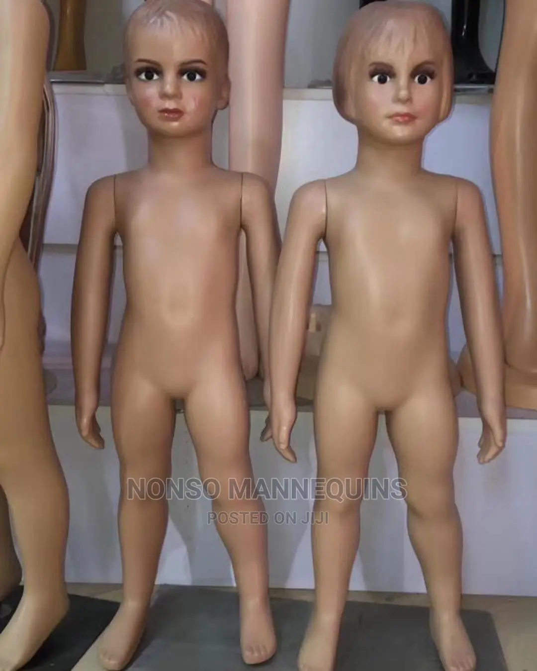 Male Female F1 Style Kids Display Mannequins