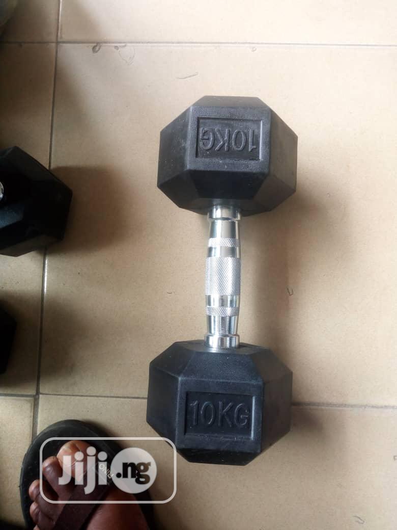 Original 10kg Hex Dumbbell