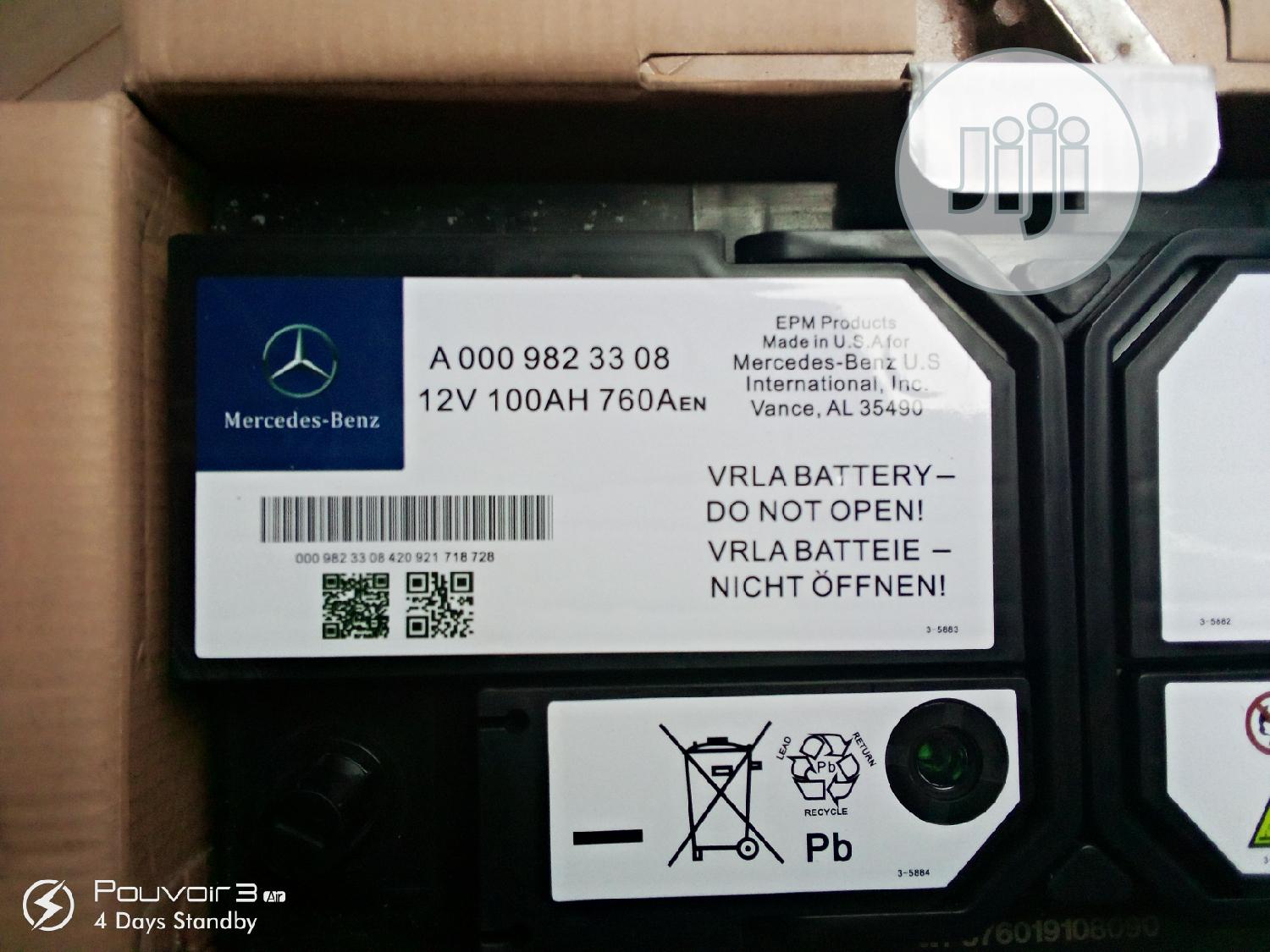Mercedex Battetry 100ahs