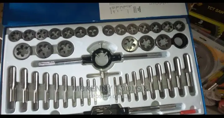 46 Pieces Tap and Die Set (Alloy Steel)