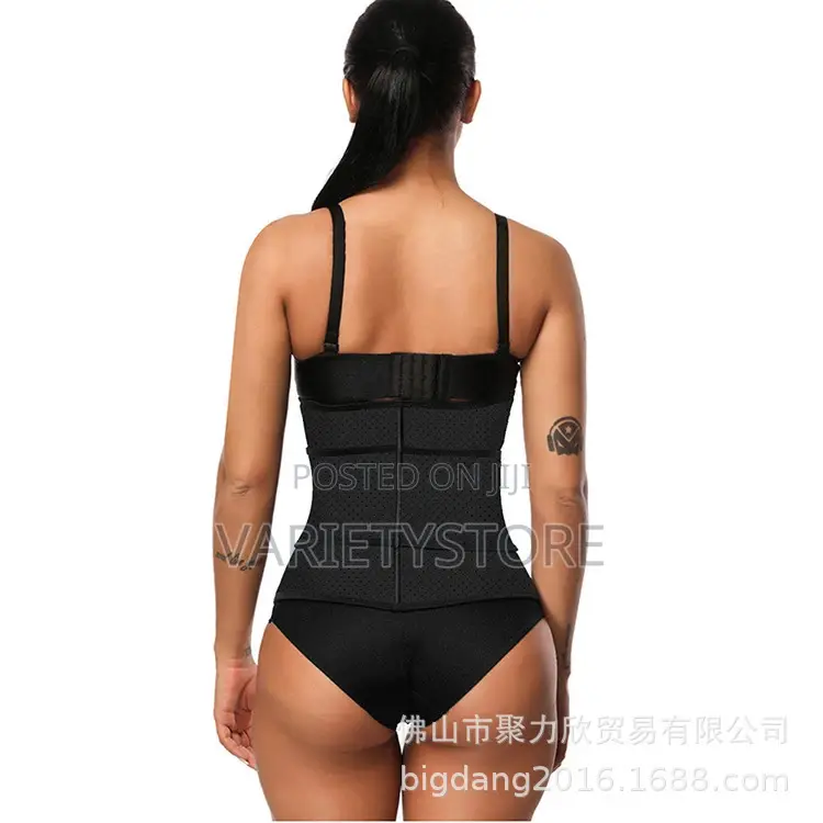 High Compression Zipper Latex Waist Trainer Belt