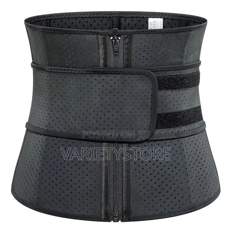 High Compression Zipper Latex Waist Trainer Belt