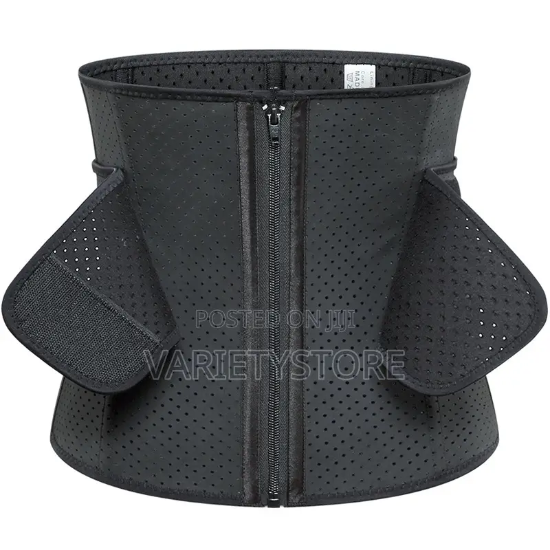 High Compression Zipper Latex Waist Trainer Belt